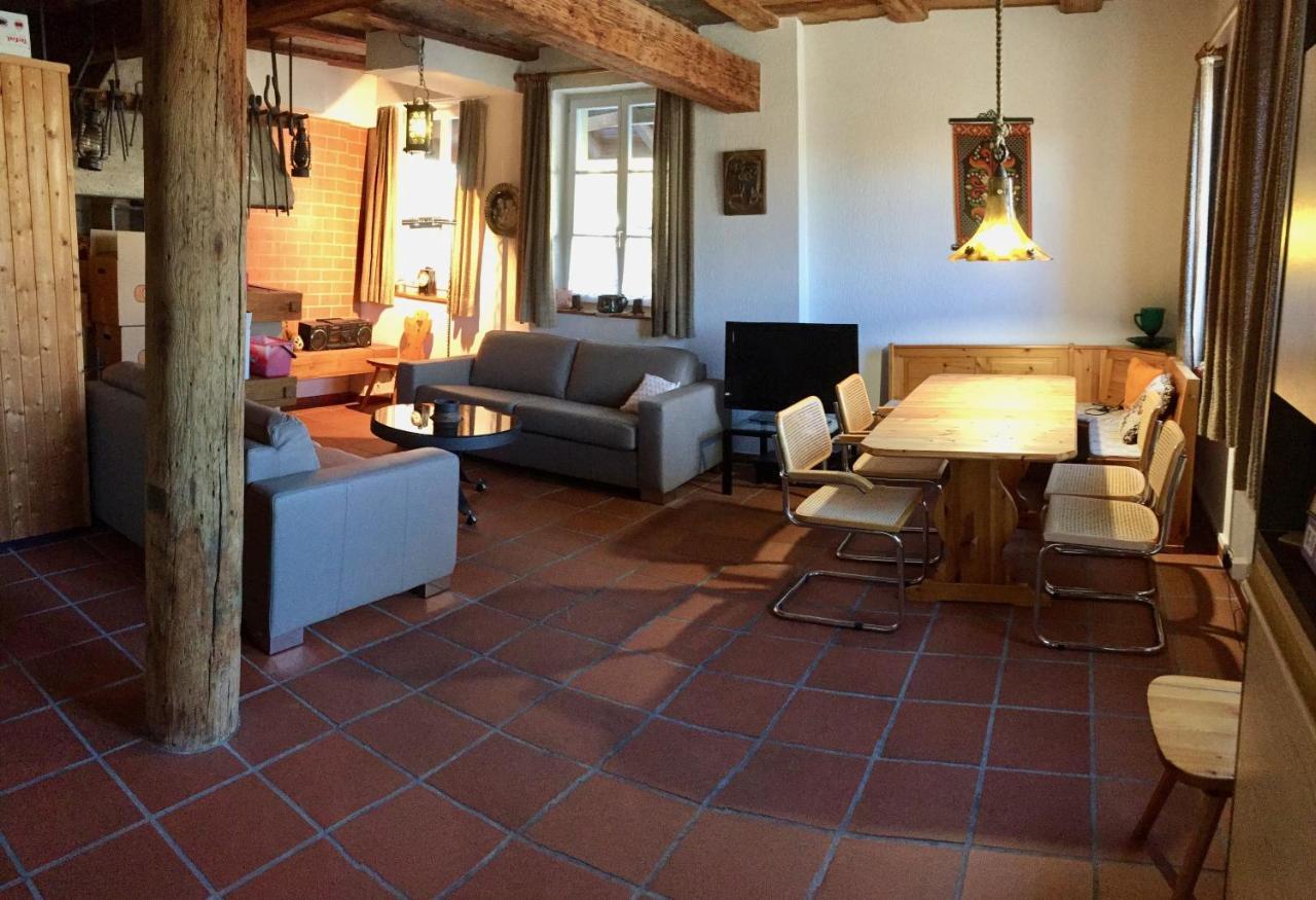 "Zur Alten Schmiede", 70M2 Studio Mit Kaminfeuer Und Sauna Fraubrunnen Exteriér fotografie